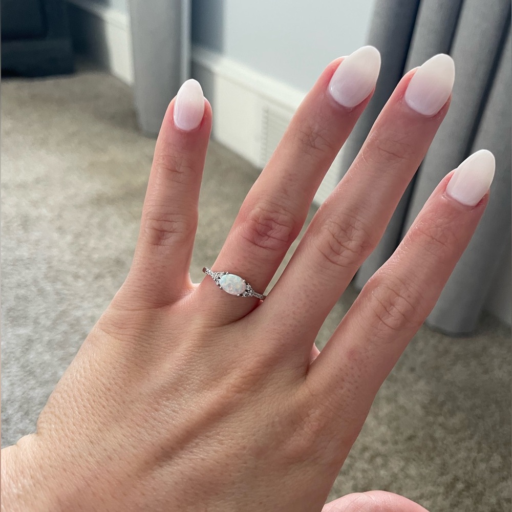 Moonstone ring